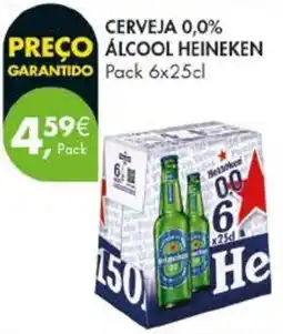 Pingo Doce Cerveja 0,0% álcool heineken promoção