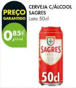 Pingo Doce Cerveja c/álcool sagres promoção