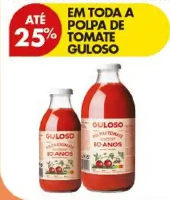 Pingo Doce Polpa de tomate guloso promoção