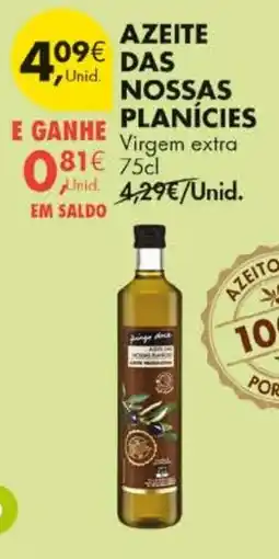 Pingo Doce azeite das nossas planícies promoção