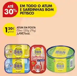 Pingo Doce atum em posta bom petisco promoção