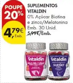 Pingo Doce Suplementos vitaldin promoção