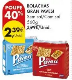 Pingo Doce Bolachas gran pavesi promoção