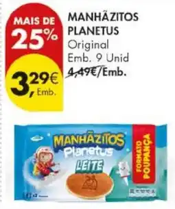 Pingo Doce manhazitos planetus leite promoção