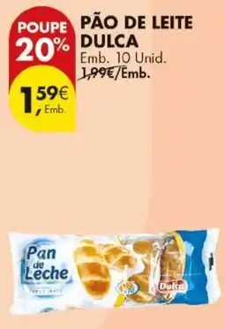 Pingo Doce Pão de leite dulca promoção