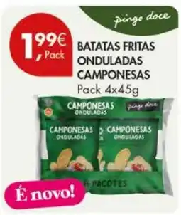 Pingo Doce Batatas fritas onduladas camponesas promoção