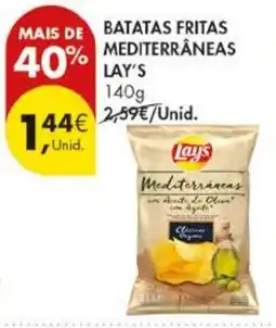 Pingo Doce batatas fritas mediterrâneas lay's promoção