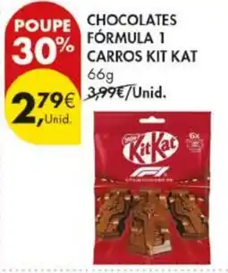 Pingo Doce chocolates formula 1 carros kit kat promoção