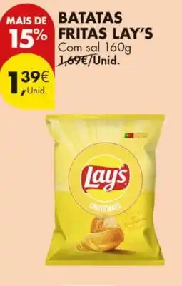 Pingo Doce batatas fritas lay's promoção