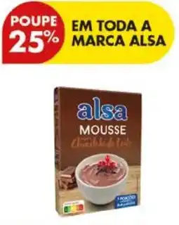 Pingo Doce alsa mousse chocolate de leite promoção