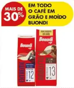 Pingo Doce Café em grão e moído Buondi promoção