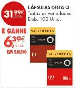 Pingo Doce Cápsulas delta q promoção