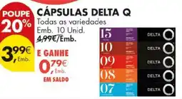Pingo Doce cápsulas delta q promoção