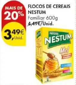 Pingo Doce Flocos de cereais nestum promoção