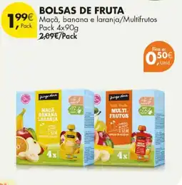 Pingo Doce Bolsas de fruta pingo doce promoção