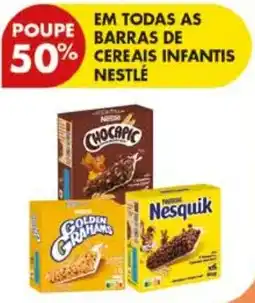 Pingo Doce barras de cereais infantis nestlé promoção