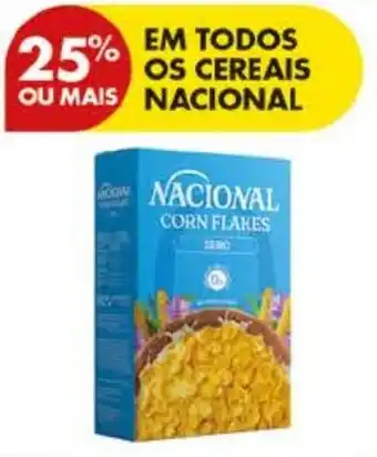 Pingo Doce Nacional corn flakes promoção