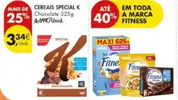 Pingo Doce Cereais special k chocolate promoção