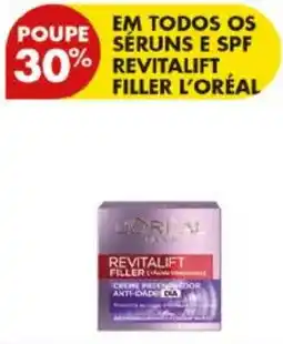 Pingo Doce Revitalift Filler Creme Preenchidor Anti-Dade L'Oréal promoção