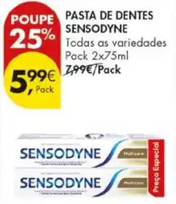 Pingo Doce Pasta de dentes sensodyne promoção
