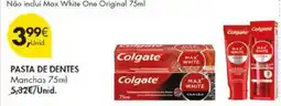 Pingo Doce Colgate pasta de dentes manchas promoção