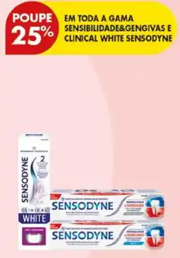 Pingo Doce sensodyne clinical white promoção