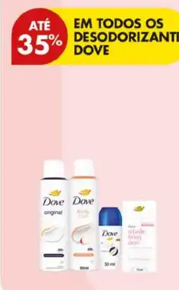 Pingo Doce desodorizante dove promoção