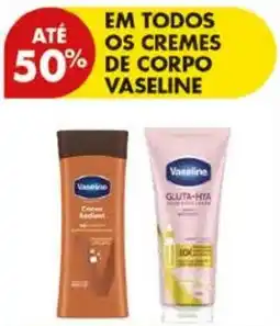 Pingo Doce Vaseline cremes de corpo promoção