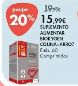 Pingo Doce Suplemento alimentar biokygen colina+arroz promoção
