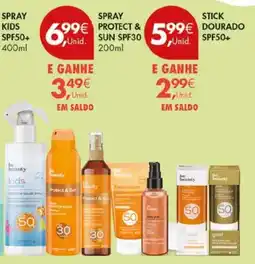 Pingo Doce beauty spray protect & sun spf30 promoção