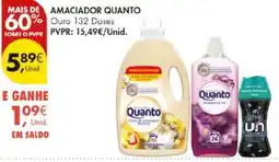 Pingo Doce Amaciador quanto ouro promoção