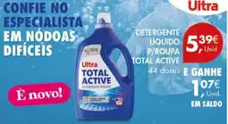 Pingo Doce Ultra total active promoção