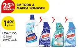 Pingo Doce Lava tudo sonasol promoção
