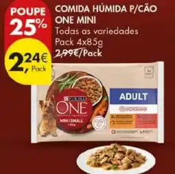 Pingo Doce purina one mini promoção