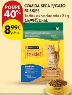 Pingo Doce Comida seca p/gato friskies promoção