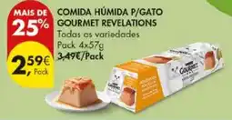 Pingo Doce comida húmida p/gato gourmet revelations promoção
