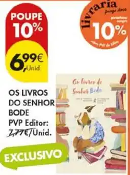 Pingo Doce os livros do senhor bode promoção