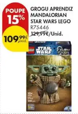 Pingo Doce Grogu aprendiz mandaloriano star wars lego promoção