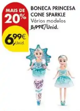 Pingo Doce Boneca princesa cone sparkle promoção