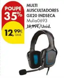 Pingo Doce multi auscultadores gx20 indseca promoção