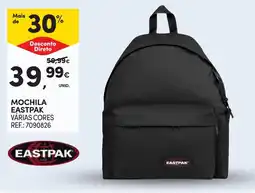 Continente Mochila eastpak promoção