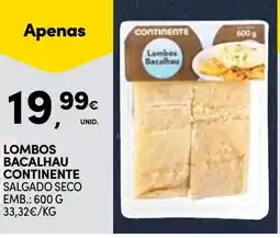 Continente lombos bacalhau continente promoção