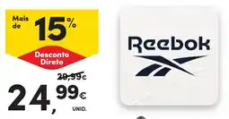 Continente Reebok promoção