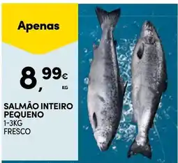 Continente Salmão inteiro pequeno promoção