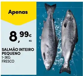 Continente Salmão inteiro pequeno promoção