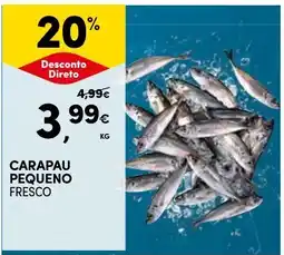 Continente Carapau pequeno fresco promoção