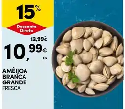 Continente Amêijoa branca grande fresca promoção