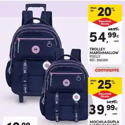 Continente Trolley marshmallow pixelly promoção