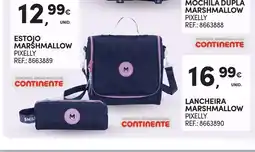 Continente estojo marshmallow pixelly promoção