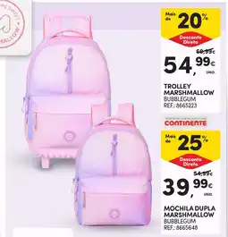 Continente Trolley marshmallow bubblegum promoção